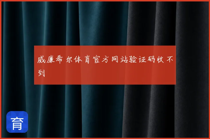 威廉希尔体育官方网站验证码收不到